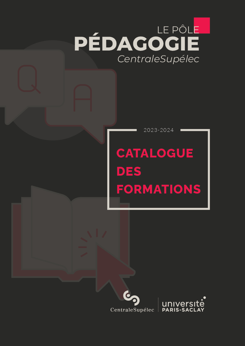 Catalogue des formations du Pôle Pédagogie