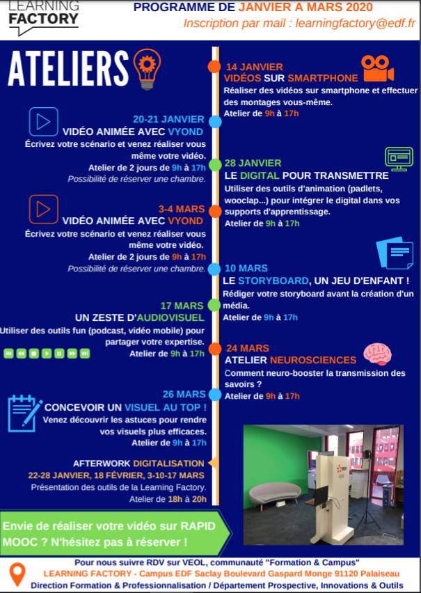 Programme formations EDF